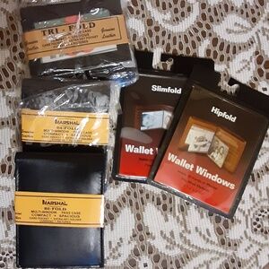 3 Genuine Leather Wallets & Windows Bundle
